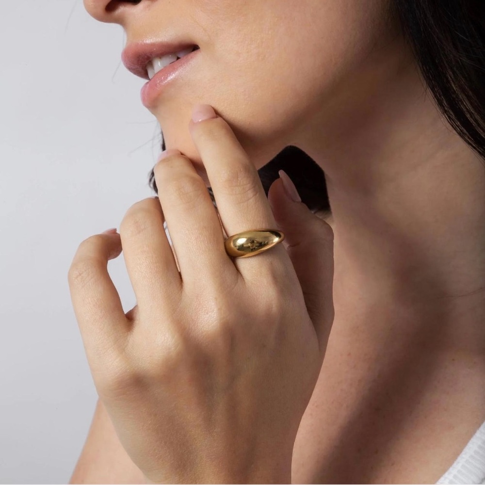 Miranda Frye Gold Plated Brass Women's Rings - Picture 3 of 5